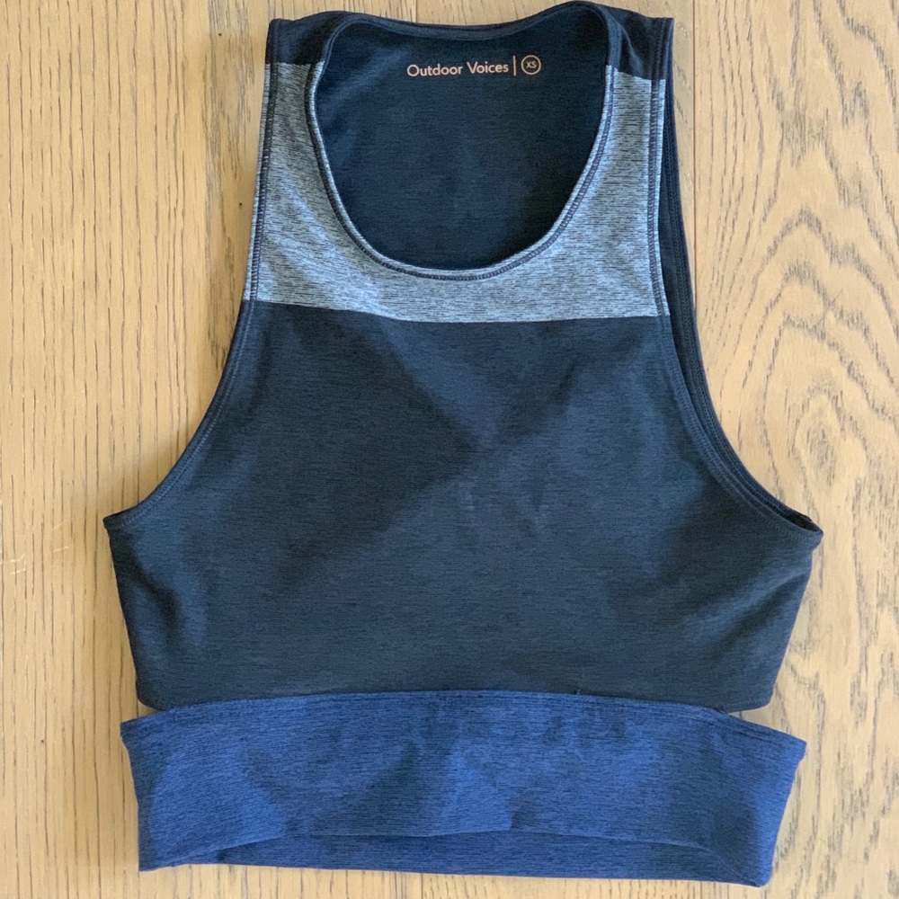 Outdoor voices crop top